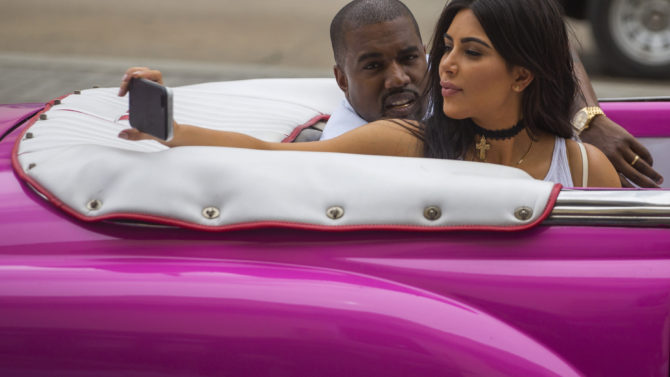 Kim Kardashian y Kanye West se