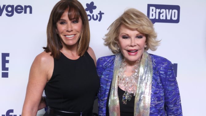 Melissa Rivers and Joan Rivers NBC