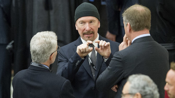 The Edge, de U2, es el