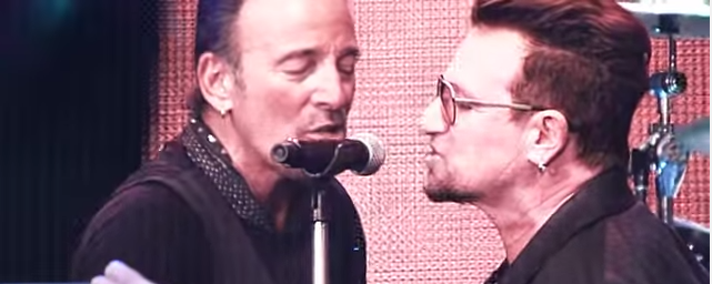 Bruce Springsteen y Bono se unen