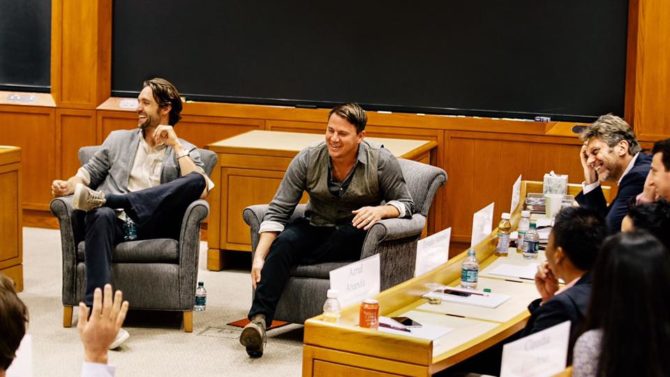 Channing Tatum en Harvard Business School