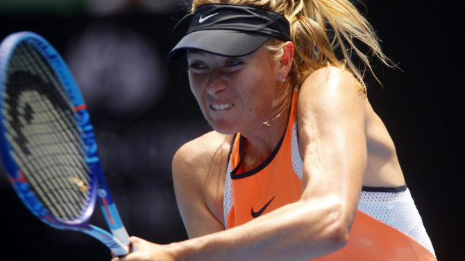 Maria Sharapova Served With Suspension