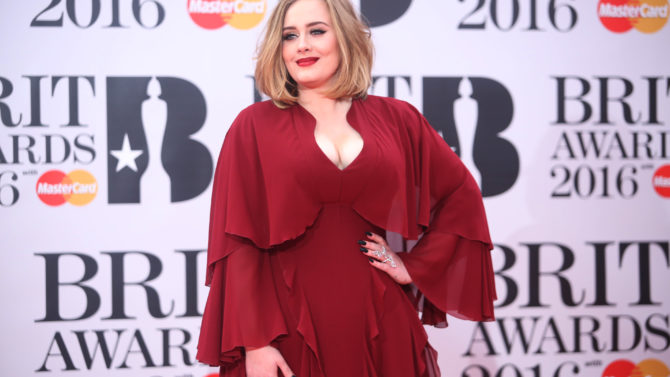 Adele The Brit Awards, Arrivals, O2