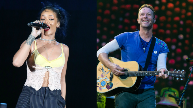 Rihanna y Coldplay encabezan el lineup