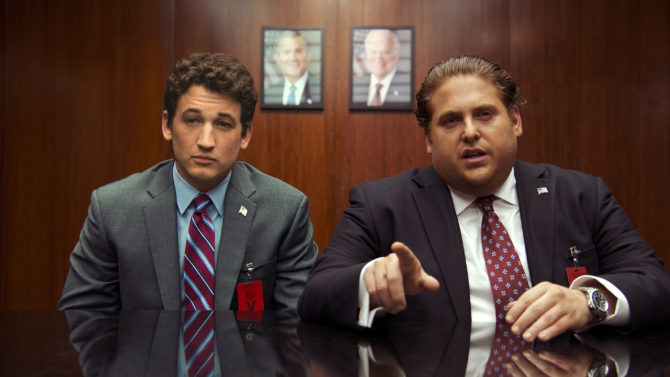 Miles Teller and Jonah Hill Look