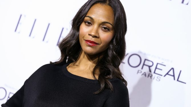 Zoe Saldana ELLE Women in Hollywood