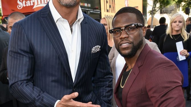 Kevin Hart y Dwayne “The Rock”