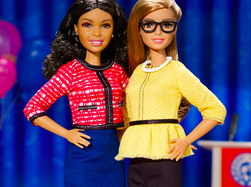 Mattel lanza unas Barbie presidenciales