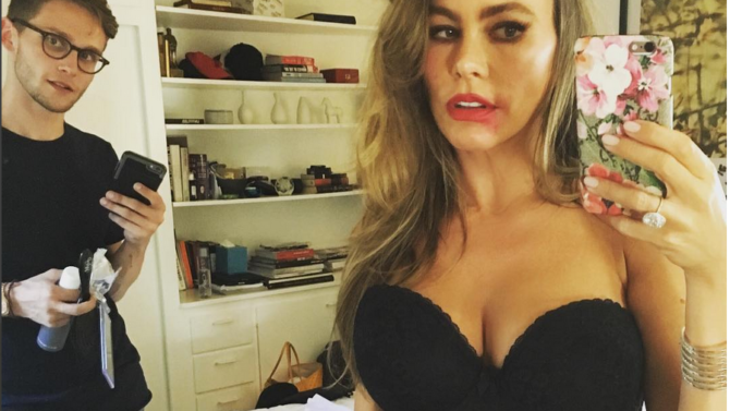 foto sexy de sofia vergara lenceria