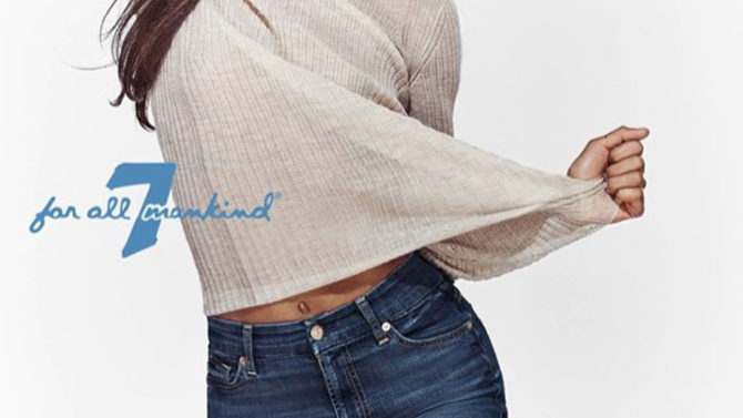 Zoe Saldaña imagen campaña jeans 7