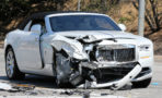 Accidente del auto de Kris Jenner