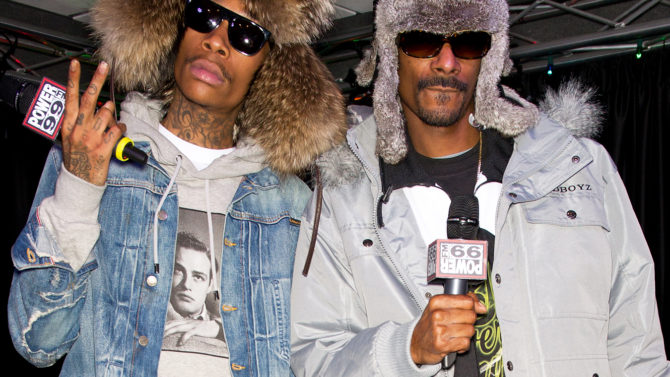 Snoop Dogg and Wiz Khalifa Visit