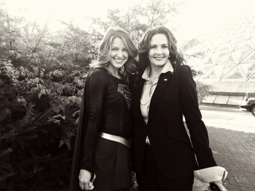 Wonder Woman Meets Supergirl: Lynda Carter