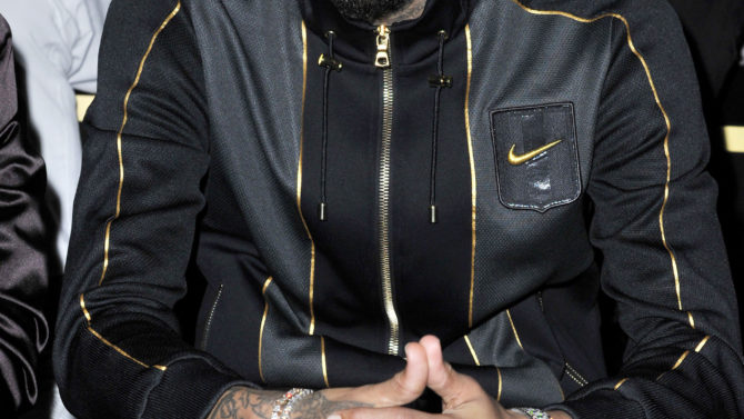 Chris Brown NikeLab X Olivier Rousteing