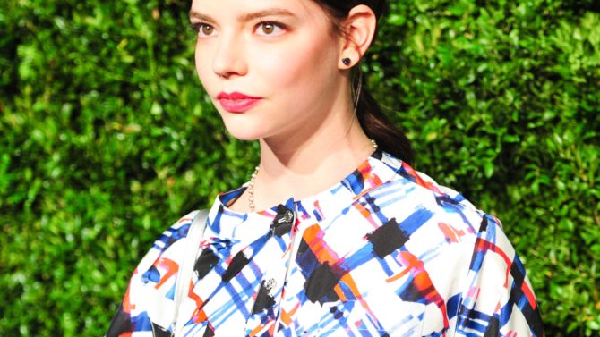 Anya Taylor-Joy, wearing Chanel Chanel: Tribeca