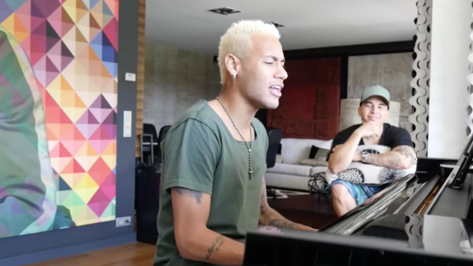 Neymar Jr. lanza su canción "Yo