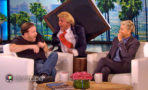 Ricky Gervais y Ellen DeGeneres