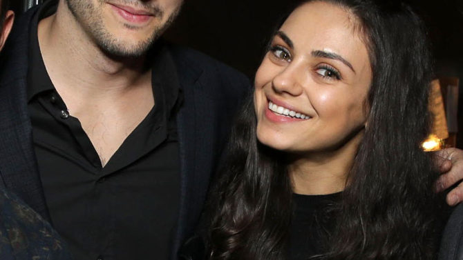 Ashton Kutcher and Mila Kunis 'The