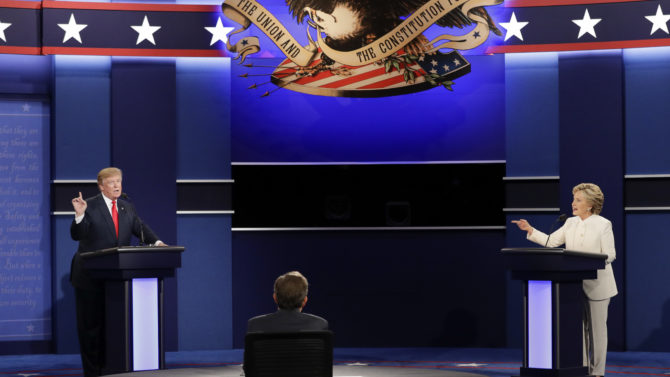 Debate Hillary Clinton y Donald Trump