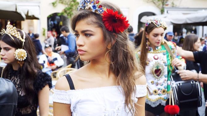 Fotos Zendaya campaña Dolce y Gabbana