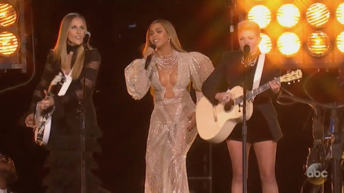 Video Beyoncé Dixie Chicks CMA Awards