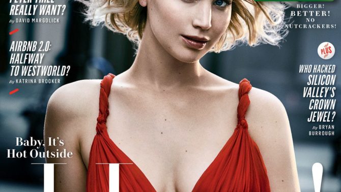 Foto Jennifer Lawrence portada Vanity Fair