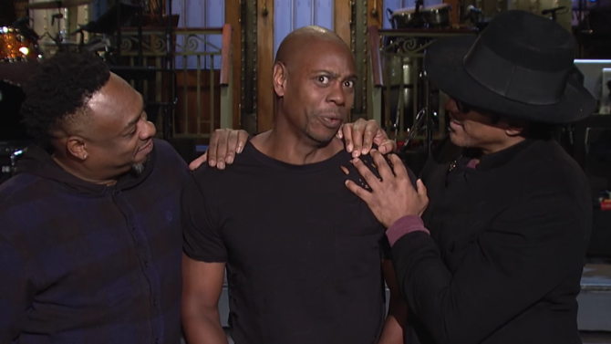 Dave Chappelle Teases 'Saturday Night Live'