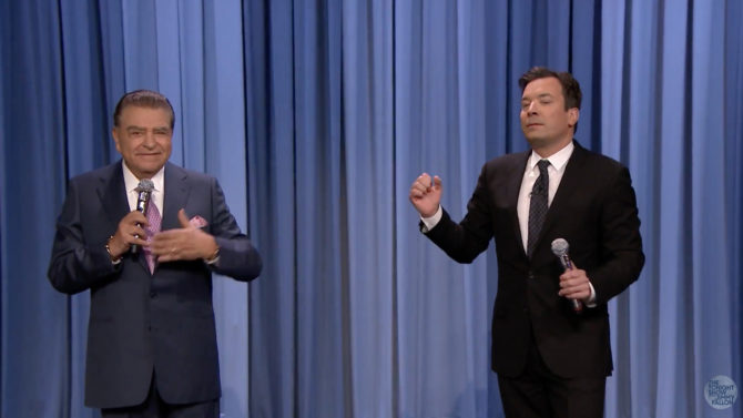 Video Don Francisco canta Jimmy Fallon