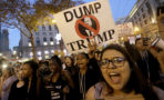 Protesta contra Trump en California