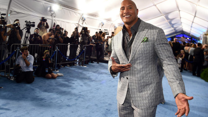 Dwayne Johnson 'Moana' film premiere, Arrivals,