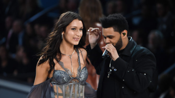 Bella Hadid y The Weeknd